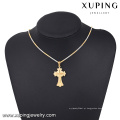 32668 Xuping moda pingente de ouro religiosa sem pedra